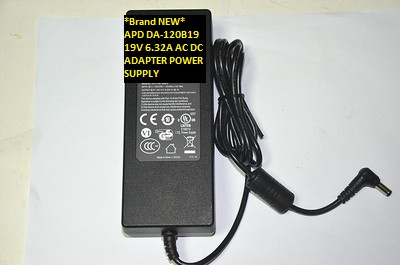 *Brand NEW*DA-120B19 APD 19V 6.32A AC DC ADAPTER POWER SUPPLY - Click Image to Close